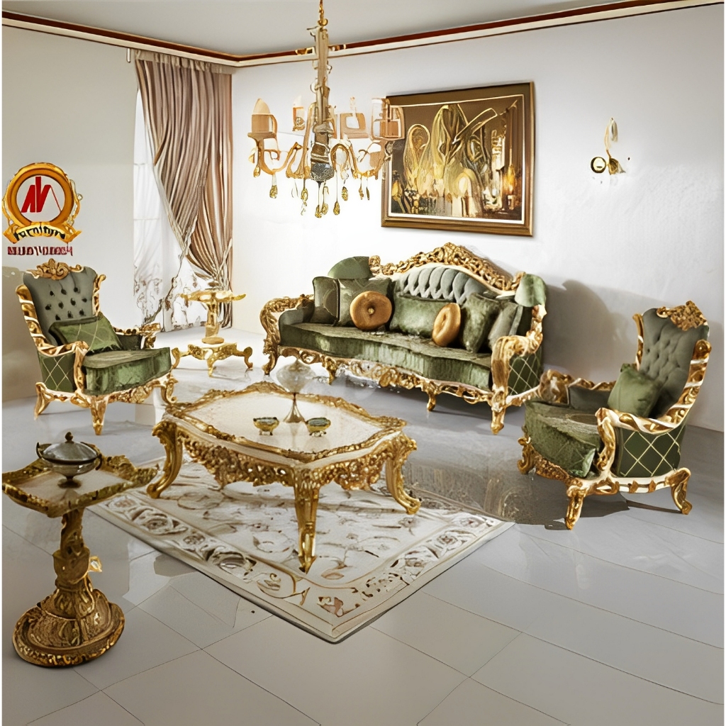 Set kursi Sofa Ruang Tamu Mewah ukiran jepara