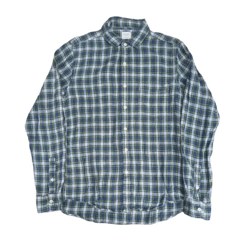 Kemeja flannel back number