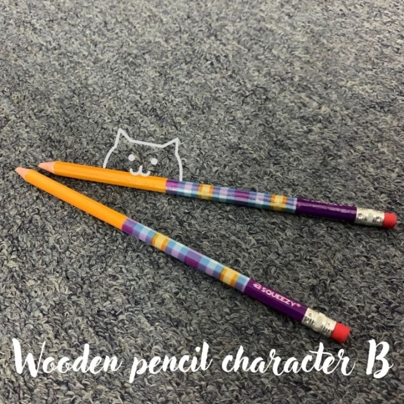 

Pensil 2B | Pensil Karakter | Pensil penghapus