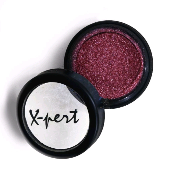 X-pert gliter colour burgundy/wajah/bibir/mata