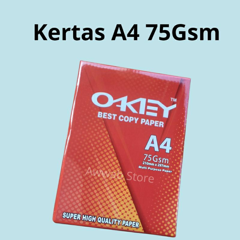 

Kertas A4 Okey 75gsm