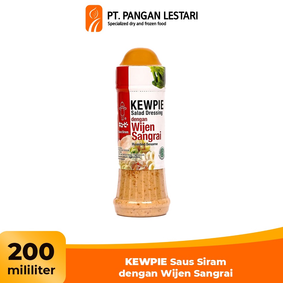 

Terlaris KEWPIE Salad Dressing Saus Siram Roasted Sesame Wijen Sangrai 2 ml