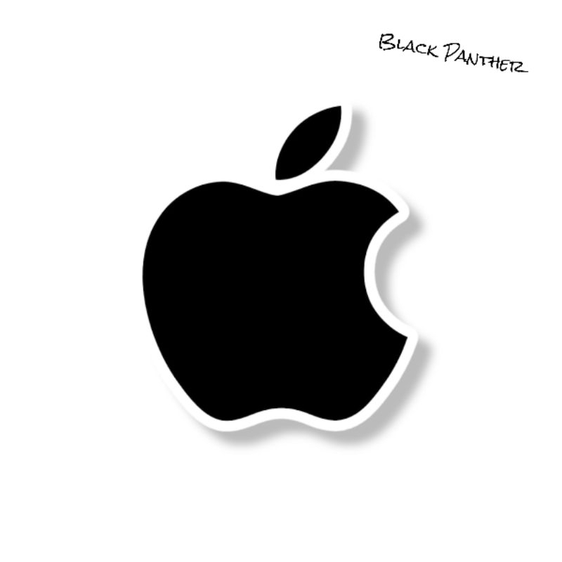 

[COD] STIKER AESTHETIC "APPLE" /STIKER HELM / STIKER LAPTOP / ANTI AIR