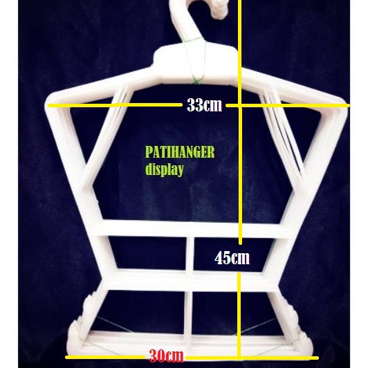 KI3 1 Lusin Hanger Layang M  7Hanger Setelan Tanggung code 13OR