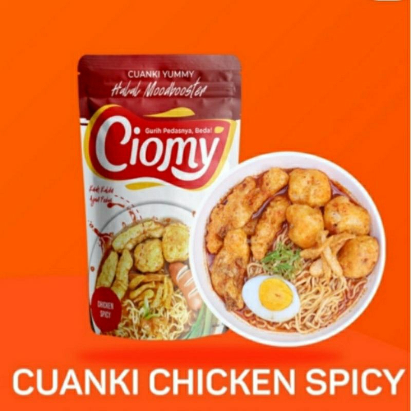 

Ciomy - Cuanki Chicken Spicy pouch rasa kuah original