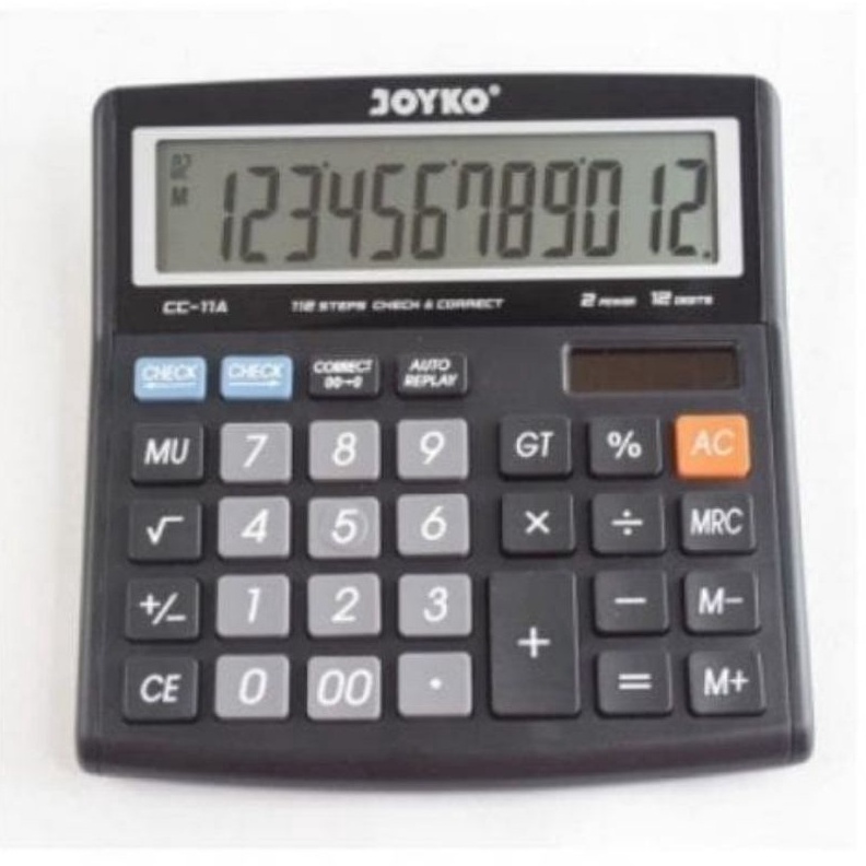

2 IN 1 JOYKO CC11A Original Check Correct Calculator Kalkulator Bisa Cek Ulang