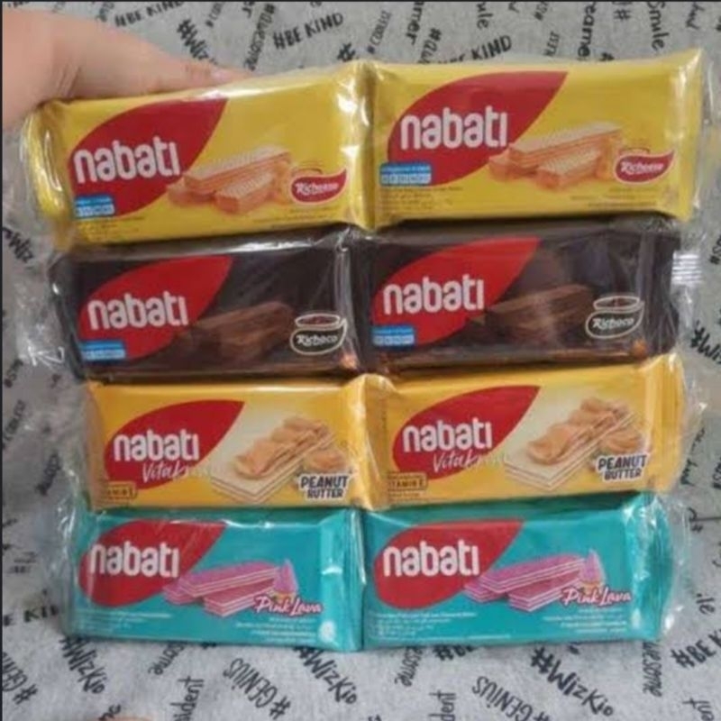 

Nabati Wafer isi 10pcs X 16gr