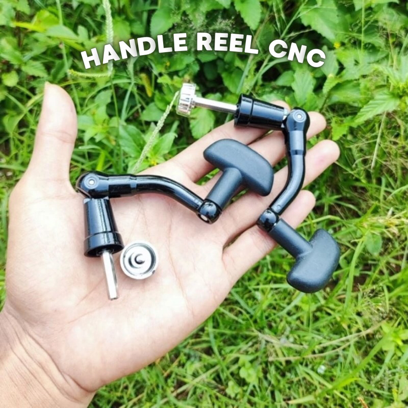 Handle Engkol Reel Pancing Besi Cnc Ukuran 1000 2000 3000 4000