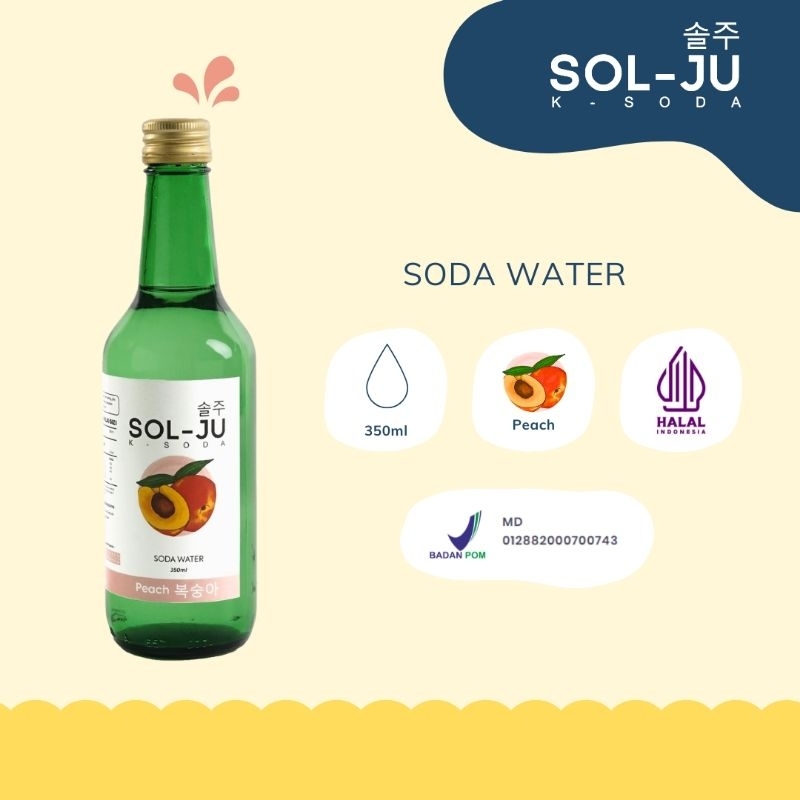 

SOL-JU HALAL PEACH SODA KOREA