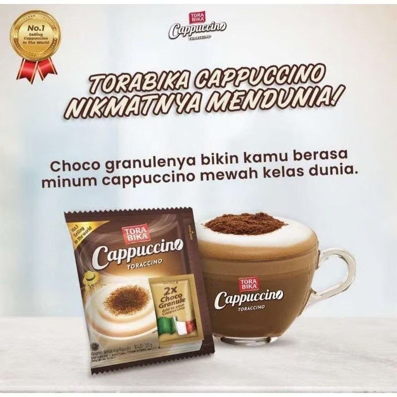 

Kopi Torabika Cappucino isi 10pcs