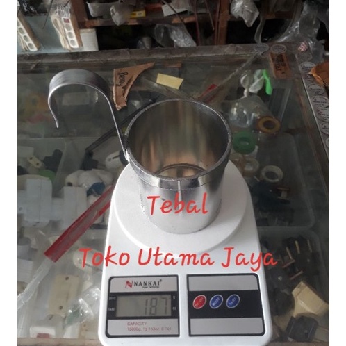 KI3 Canting Minyak 12kg Tebal  Canting Minyak Sayur 5 Kilo  Canting Minyak Sayur 5 Kilogram  Gelas U