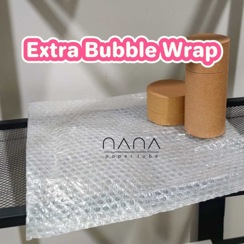 

Extra Bubble Wrap - Khusus pemesanan Nana Paper Tube
