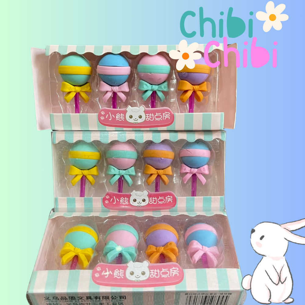 

Penghapus Set 4 In 1 Cute Penghapus Karakter