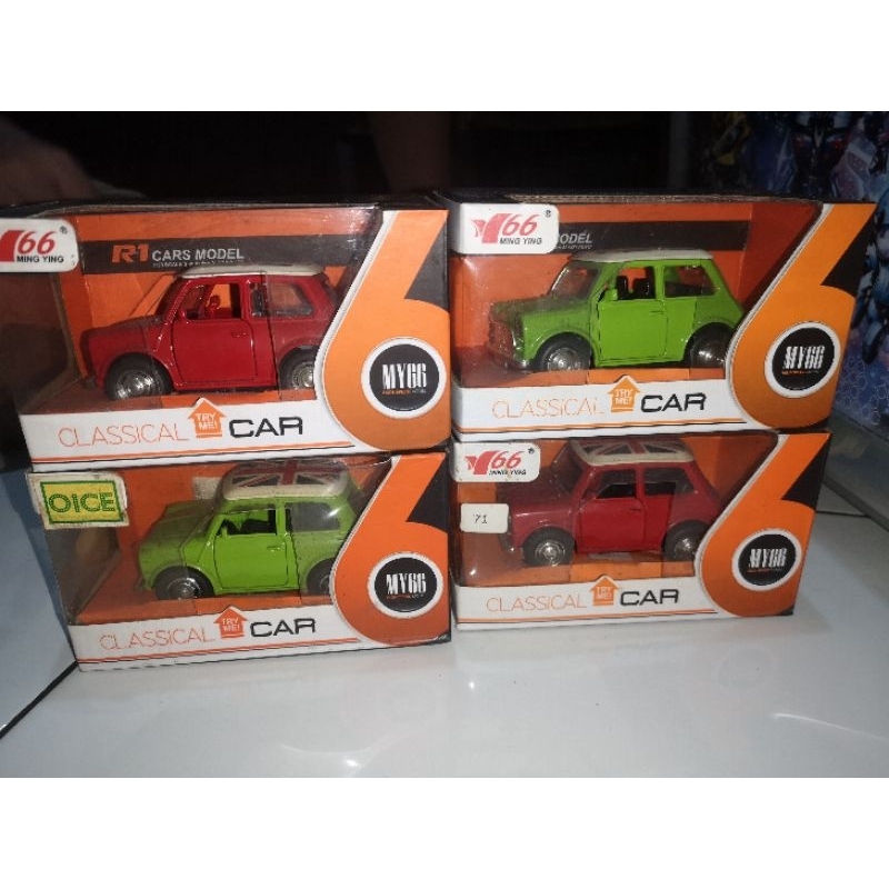 Diecast Mini Copper Mr. Bean