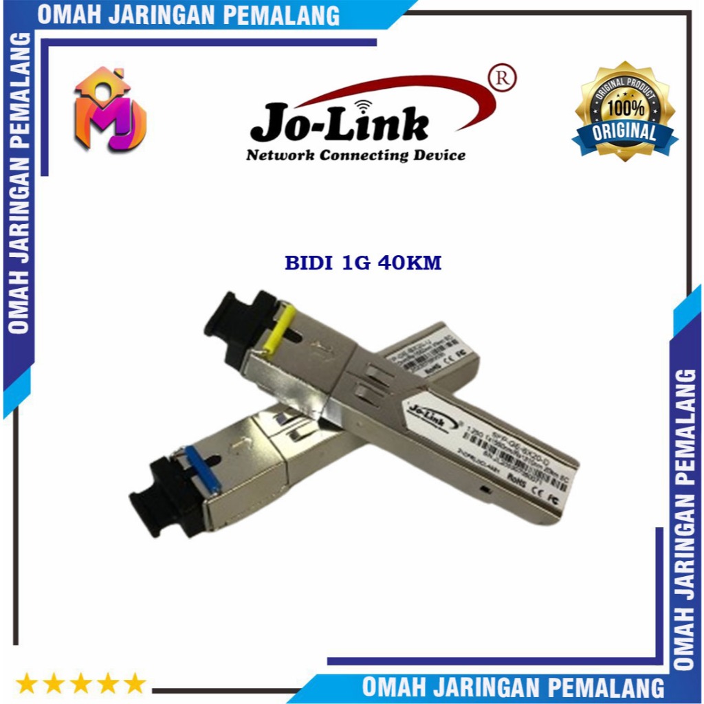 SFP BIDI 1G 40KM MERK JOLINK