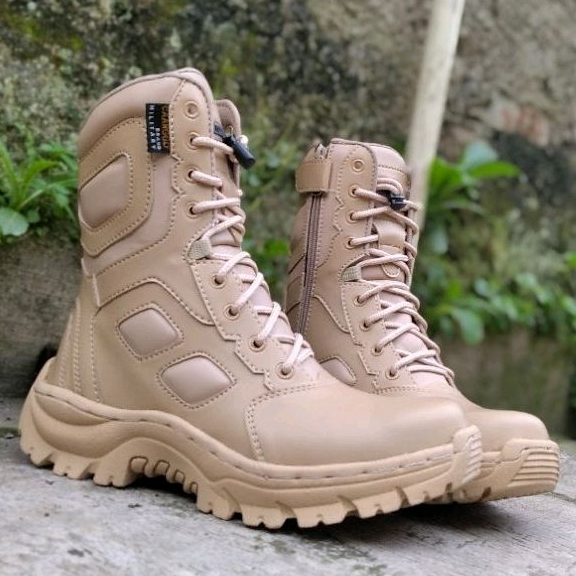 SEPATU GURUN TACTICAL SAFETY BOOTS PDL SATPOL PP TERLARIS ORIGINAL CAANGGO