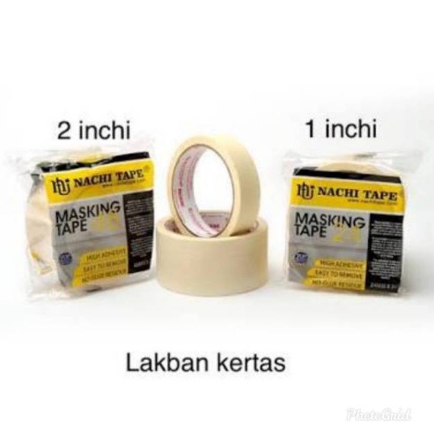 

ORIGINAL Lakban Kertas Masking Tape Nachi