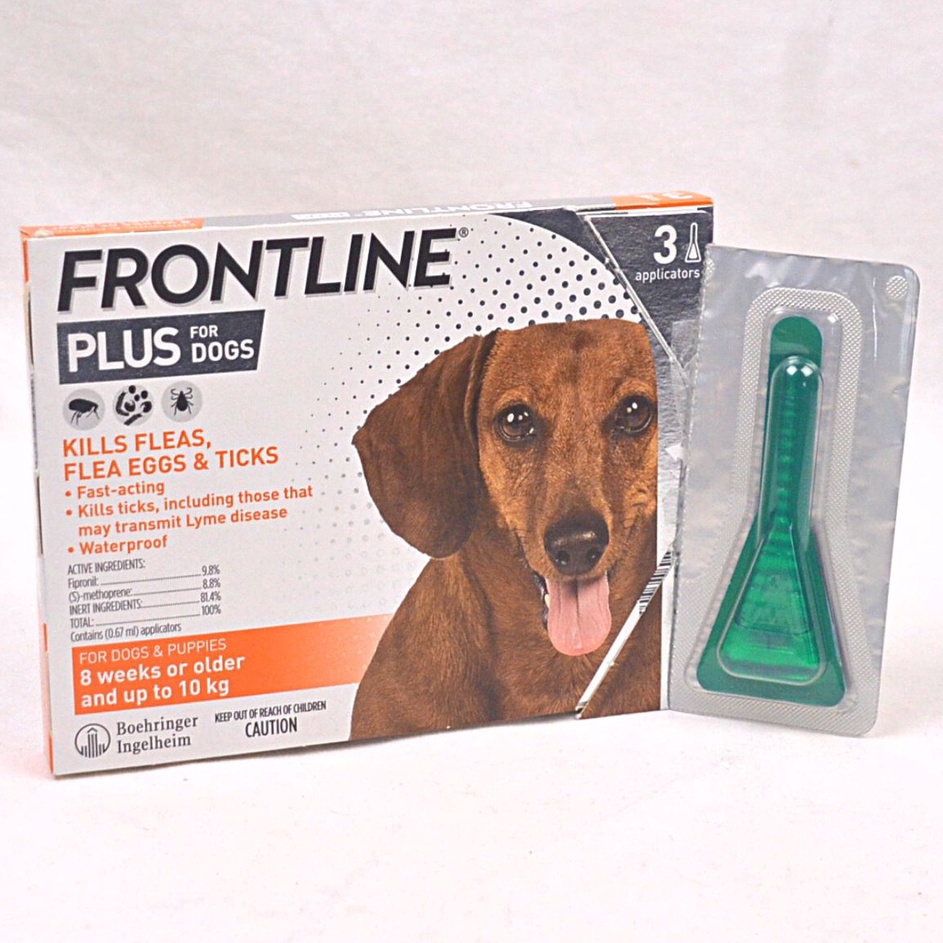 Mega FRONTLINE Plus for Small Dog 1kg Obat Kutu Anjing 1pcs