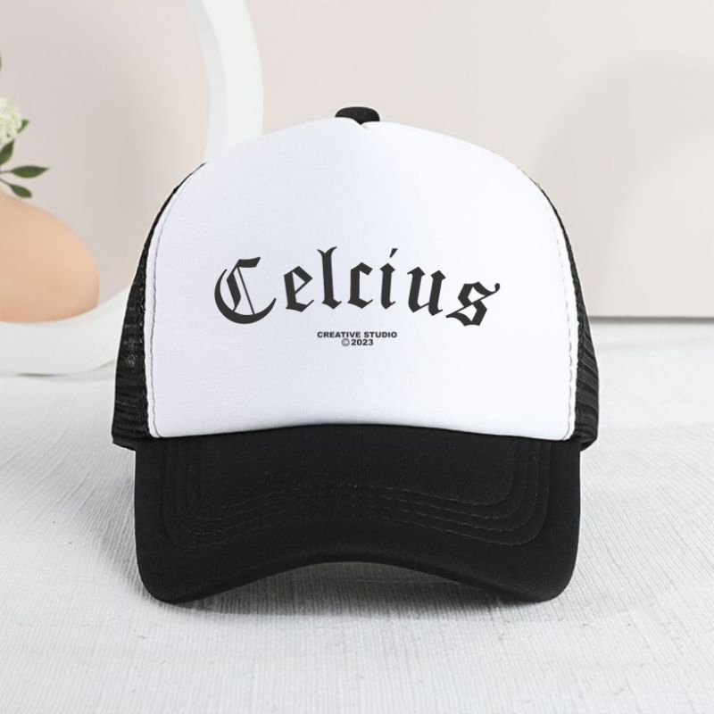 Cap Celcius Medieval Topi Trucker Pria Wanita
