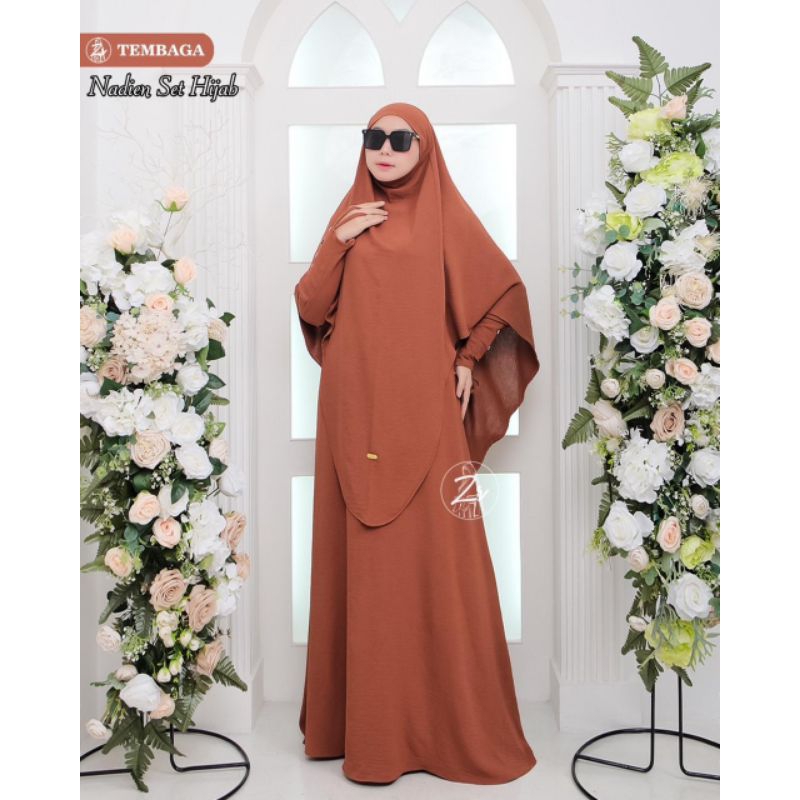 NADIEN SET HIJAB by ZR / GAMIS NADIEN / GAMIS SET FK / GAMIS SET FRENCH KHIMAR / GAMIS SET HIJAB / G