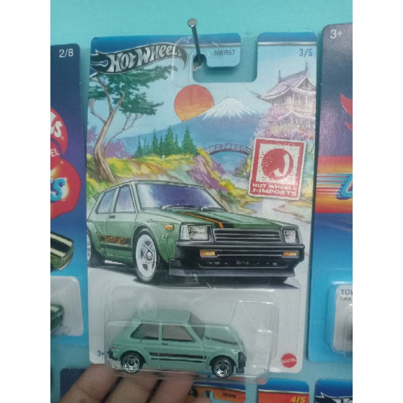 Hot Wheels Toyota Starlet J-Imports