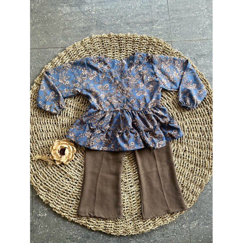 Setelan Tunik Etnik Anak