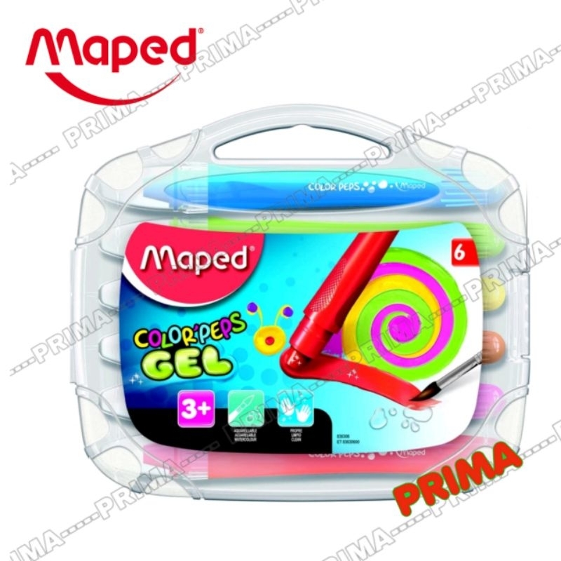 

GEL CRAYON MAPED (WASHABLE)