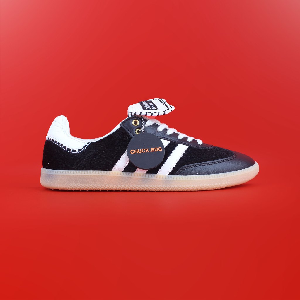 Adidas Samba Wales Bonner Pony Tonal Low Black 100% Original