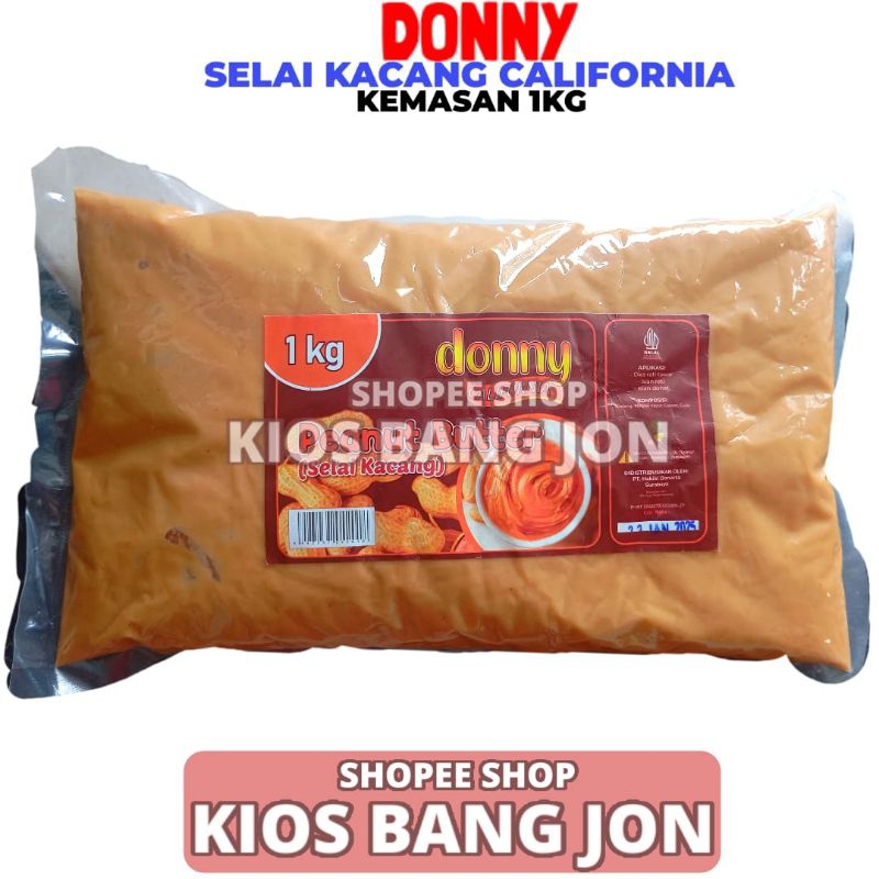 

Selai Kacang Donny California Kemasan 1 KG