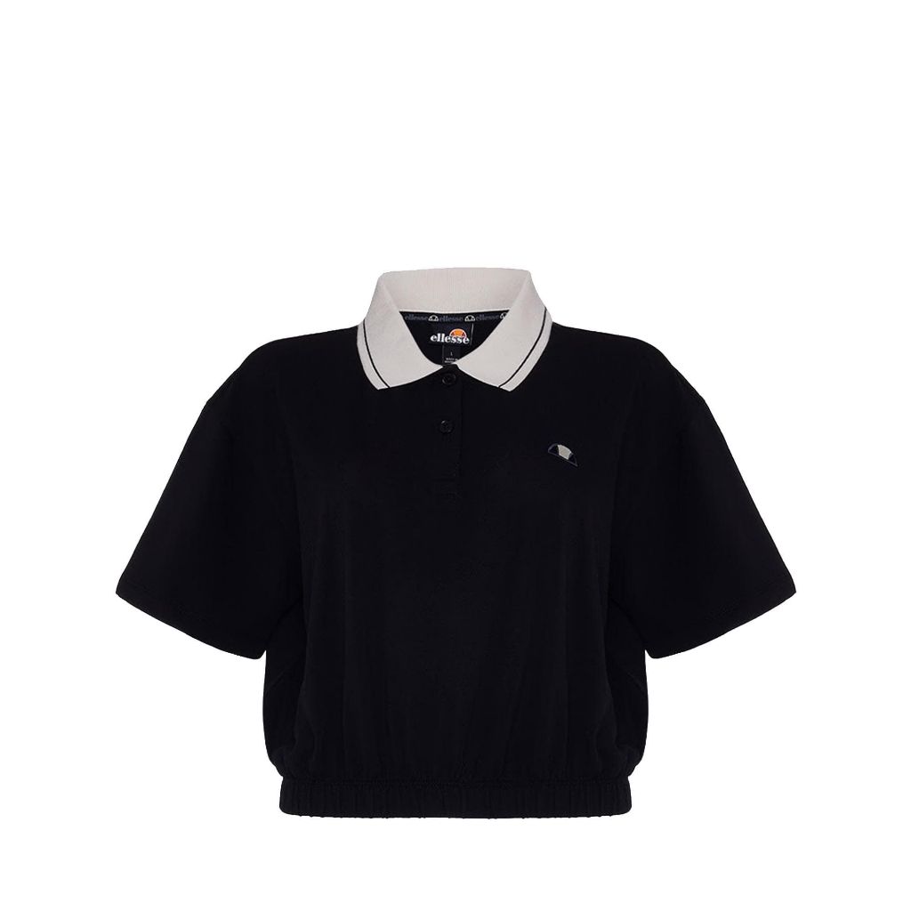 Ellesse Women Polo Crop Tee True Black - Original