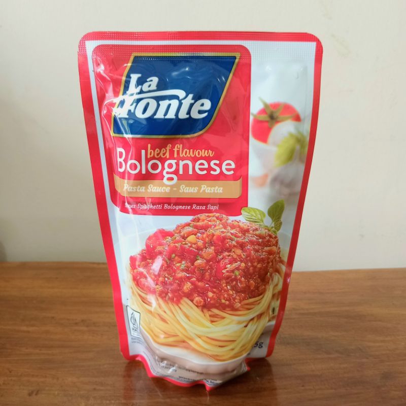 

Sauce Bolognese La Fonte 315 gr