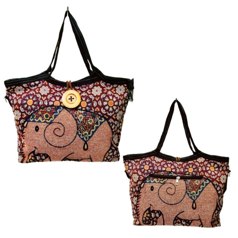 Tas Gajah Thailand/Totebag Kanvas