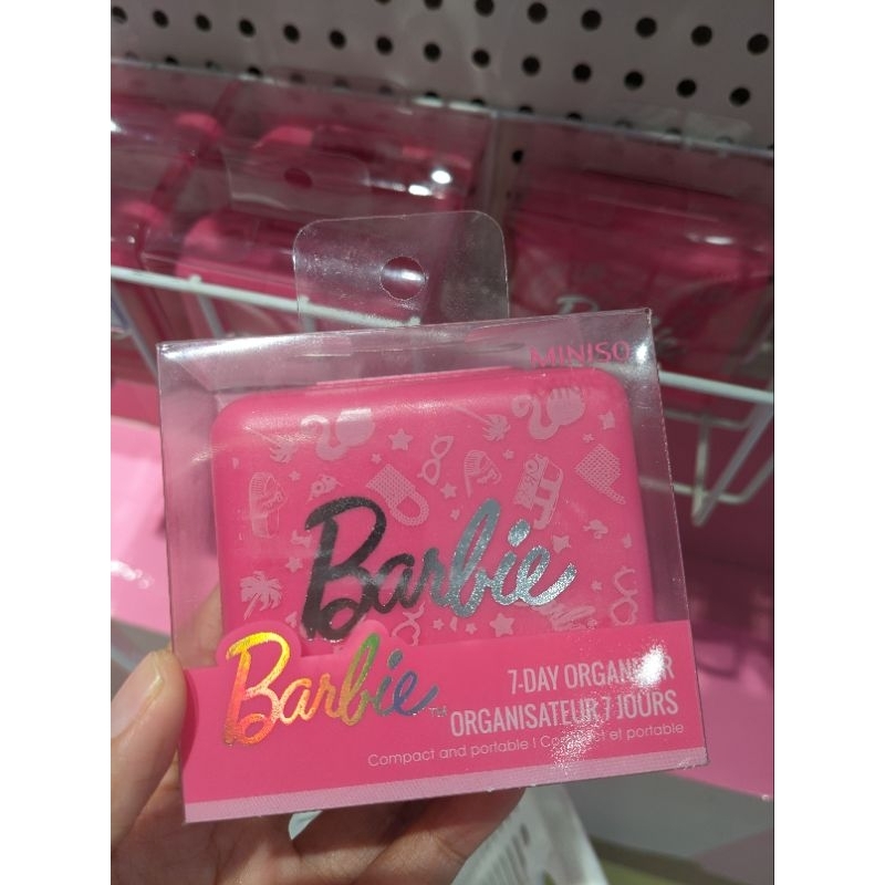 Ready Miniso Barbie Kotak Obat Organizer
