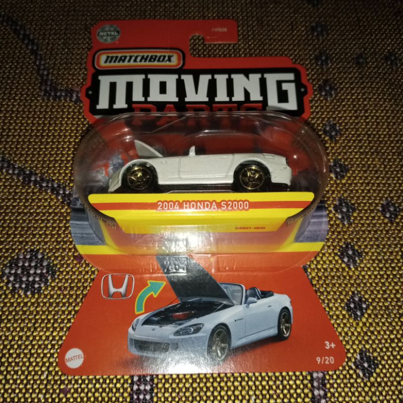 Matchbox Honda s2000 matchbox moving parts Honda s2000 matchbox 2004 Honda s2000