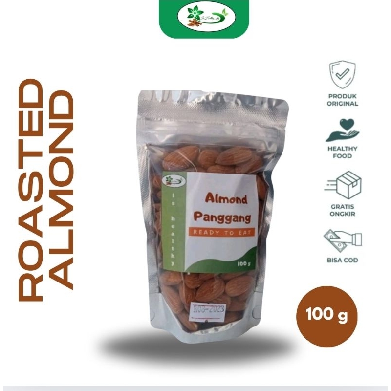 

KACANG ALMOND PANGGANG / ROASTED ALMOND 100 GRAM