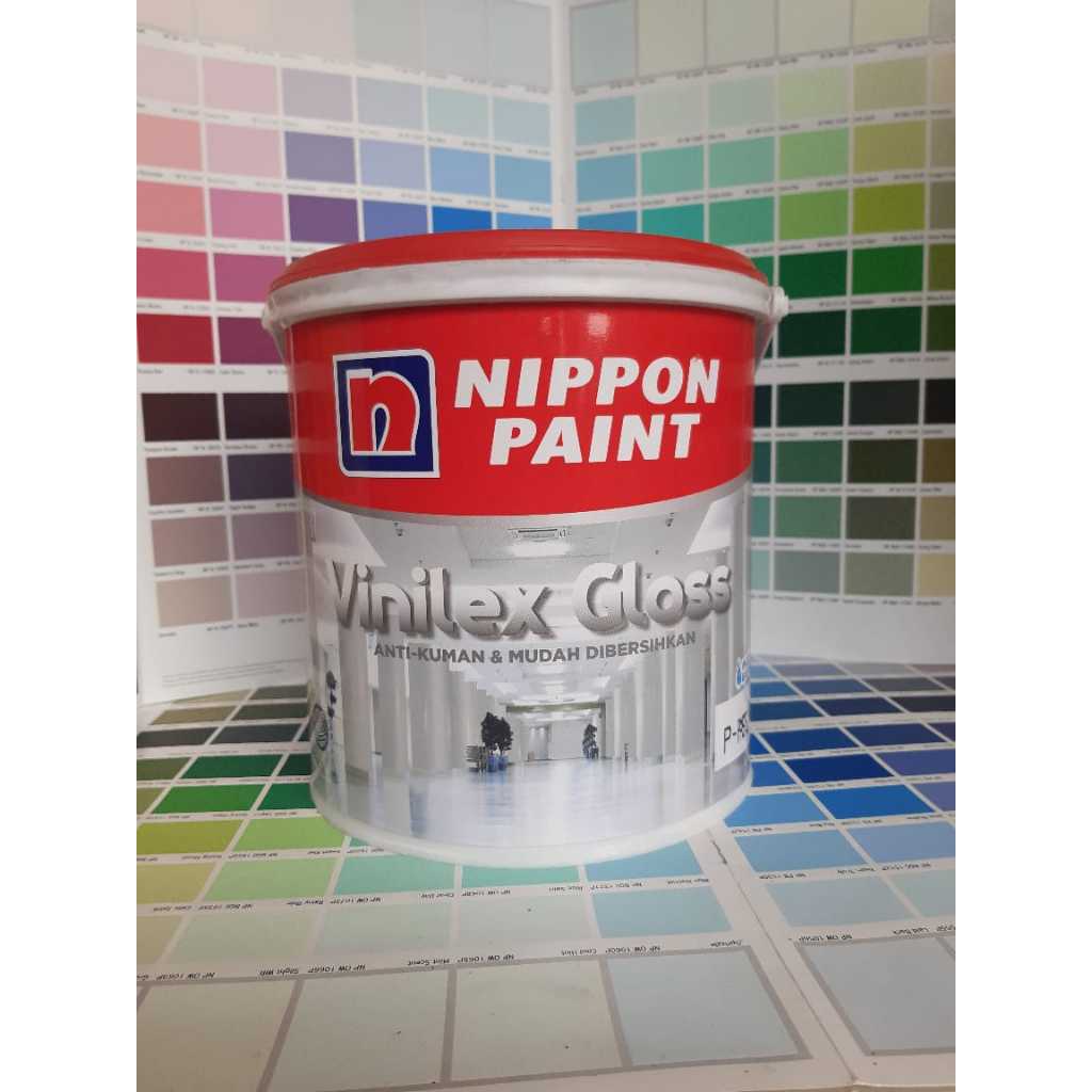 NIPPON VINILEX GLOSS 2,5L / CAT TEMBOK INTERIOR EKSTERIOR / CAT ADUKAN NIPPON PAINT