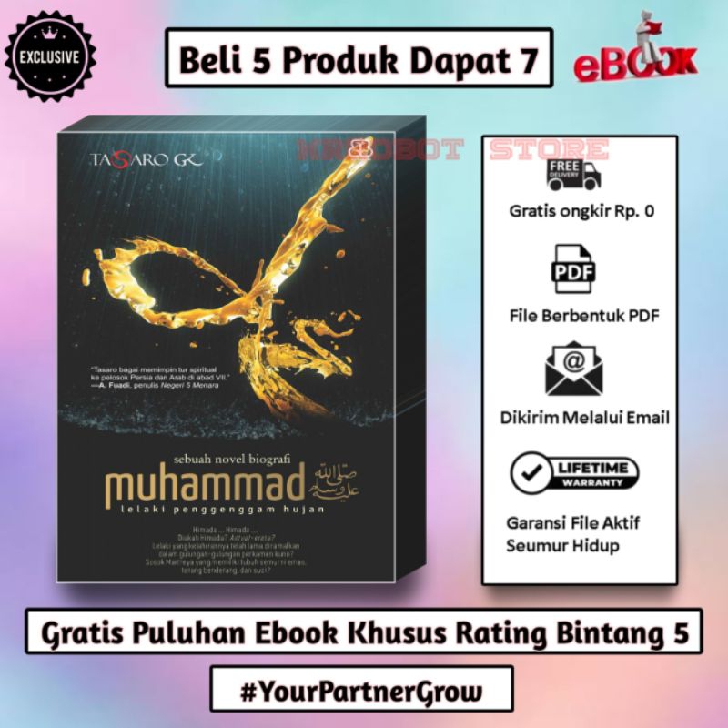 

[E088] MUHAMMAD LELAKI PENGGENGGAM HUJAN | BEST SELLER
