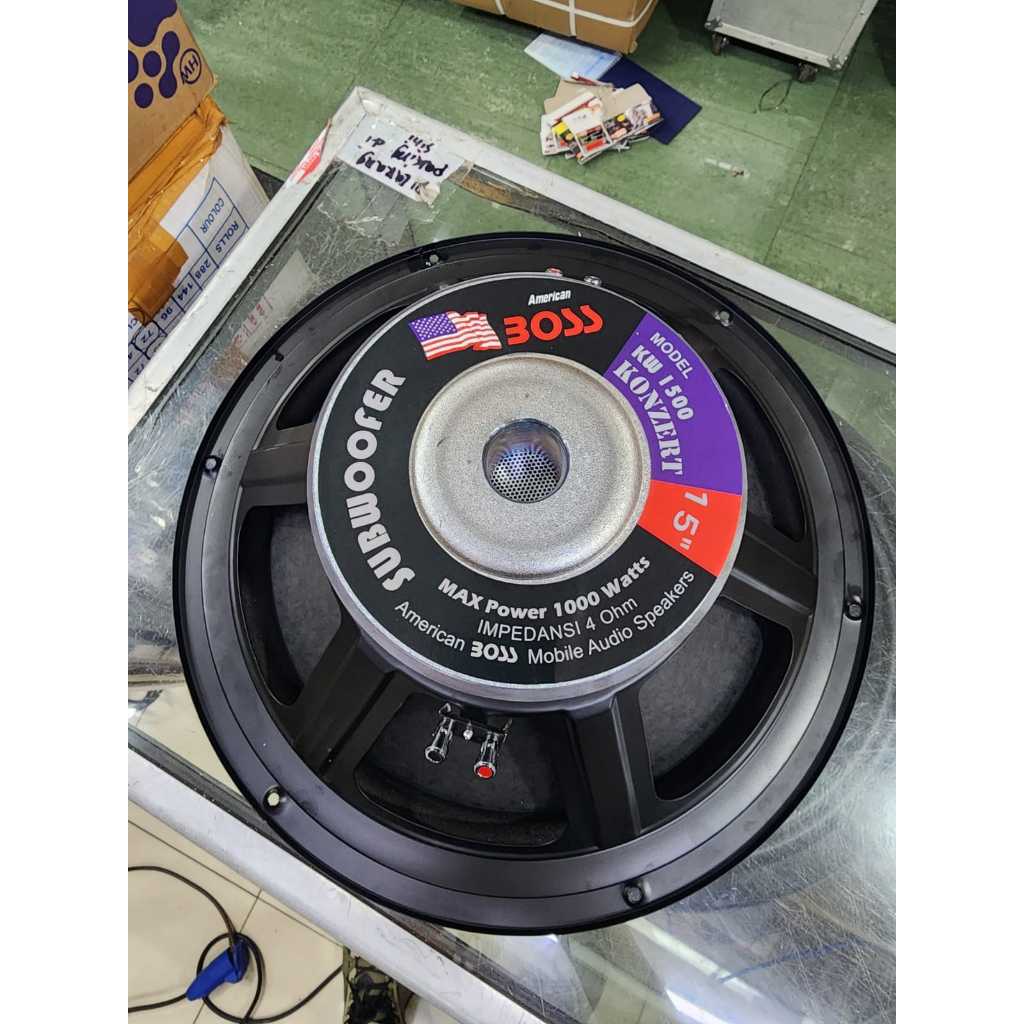speaker subwofer american boss subwoofer 15″ KW 1500 / KW1500 / ABS KW1500