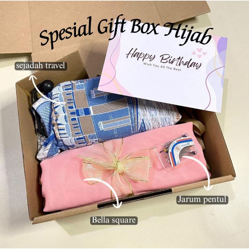 

Gift Box Hijab Dan Sejadah - Hampers Murah - Hampers Hijab Bella Square - Kado Untuk Cewek - Paket Hijab - Paket Hampers - Hampers Aesthetic - Hadiah Untuk Cewek - Kado Ultah - Kado Graduation - Kado Anniversary - Kado Wedding - Kado Ulang Tahun - others