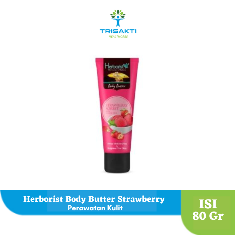 Herborist Body Butter Strawberry 80gr