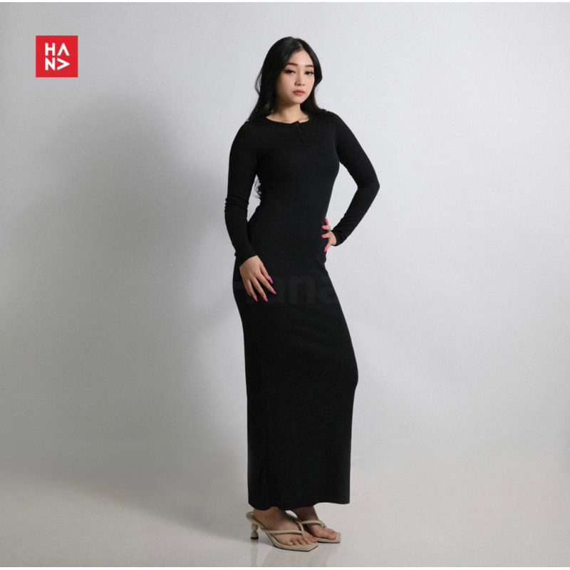 long dress hitam