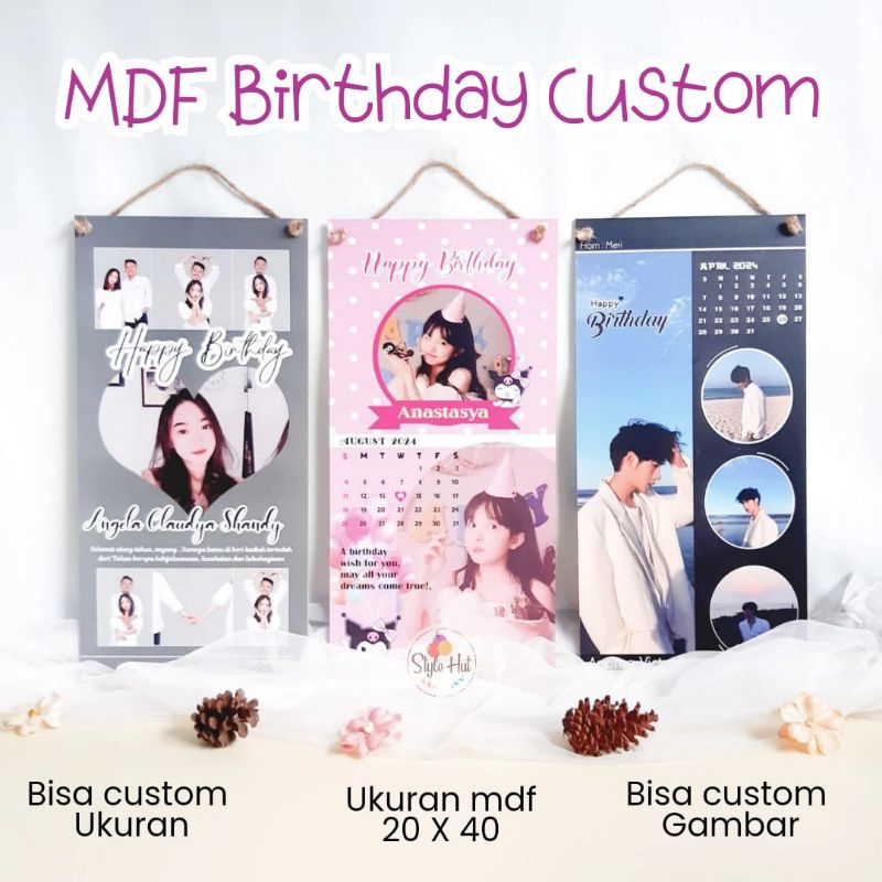 Cetak Foto Papan MDF dan Custom Desain/Gift wisuda/Ulang Tahun, Pernikahan