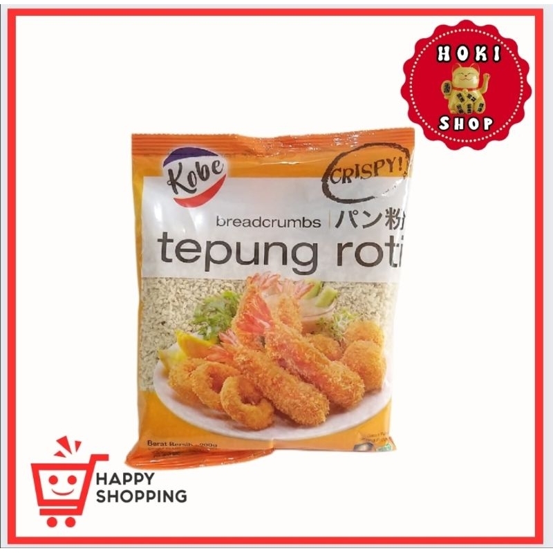 

Kobe Tepung Roti 200gr / Kobe Breadcrumbs / Kobe Tepung Roti Crispy