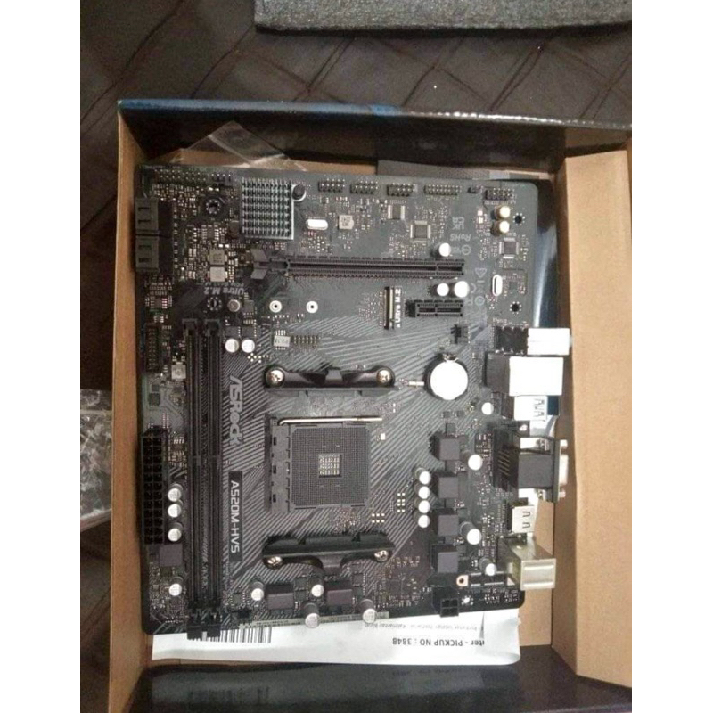 Motherboard Asrock A520m hvs