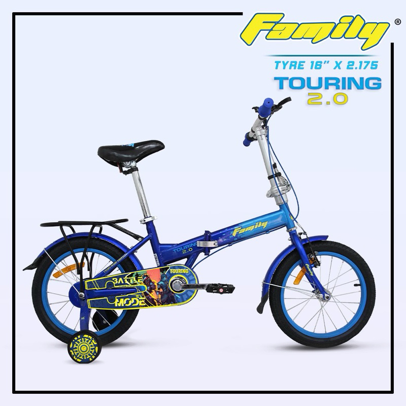 Family Sepeda Anak Lipat Touring 2.0 16 Inch