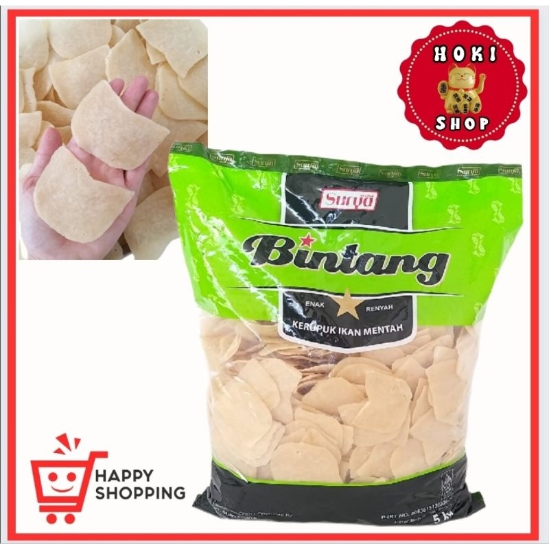 

Kerupuk Udang BESAR Asli Sidoarjo Bintang Tanpa Jemur REPACK 250gr / Kerupuk Bintang / Kerupuk Udang Bintang