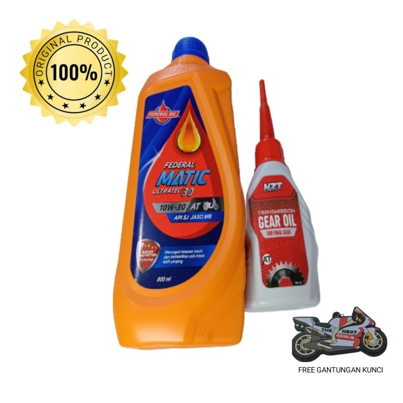 PAKET OLI FEDERAL ULTRATEC MATIC + OLI GARDAN