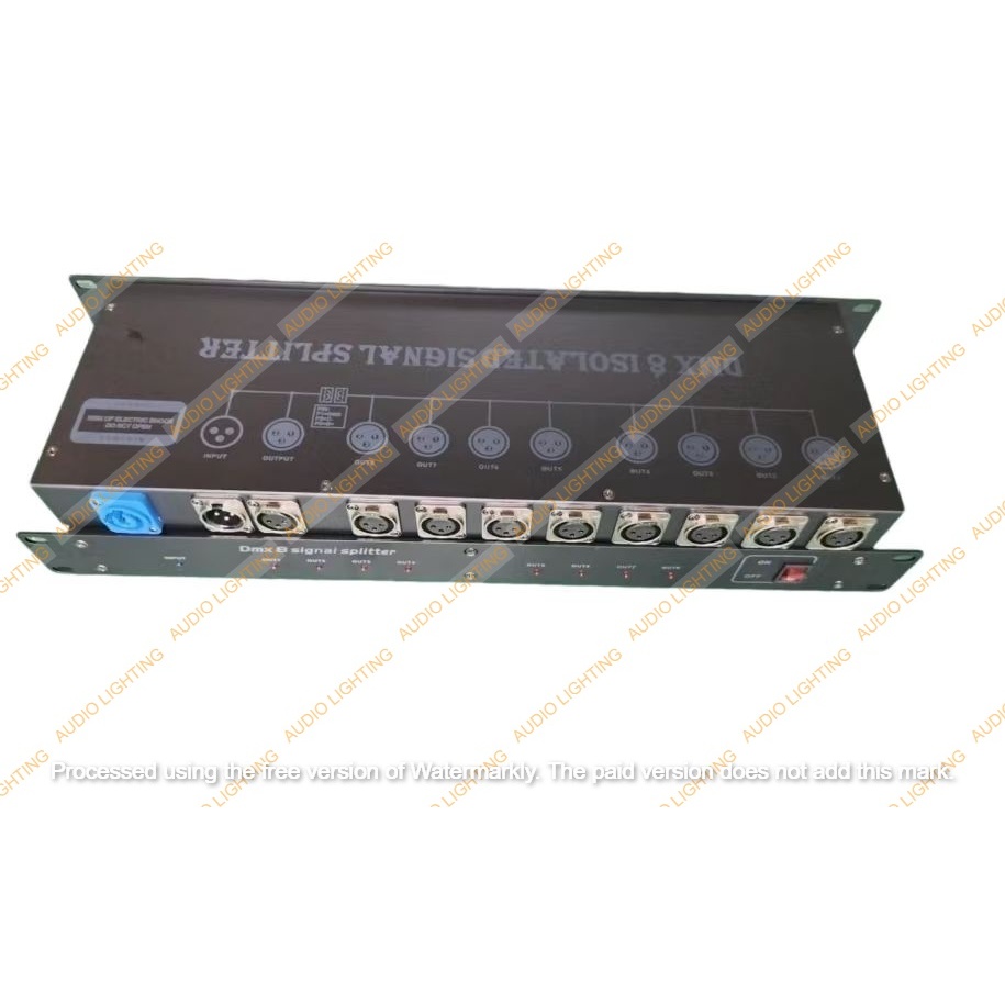 Splitter 8 Channel Dmx Lighting konektor