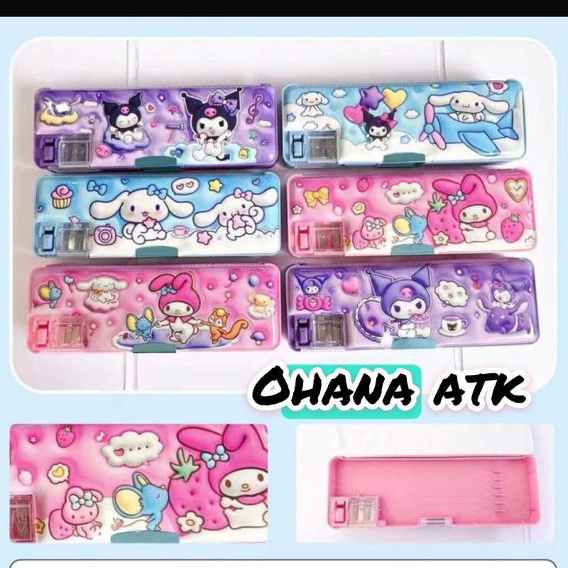 

Tempat Pensil Magnet 19x6cm Cover Timbul 2 Sisi Fancy Good Quality Lucu