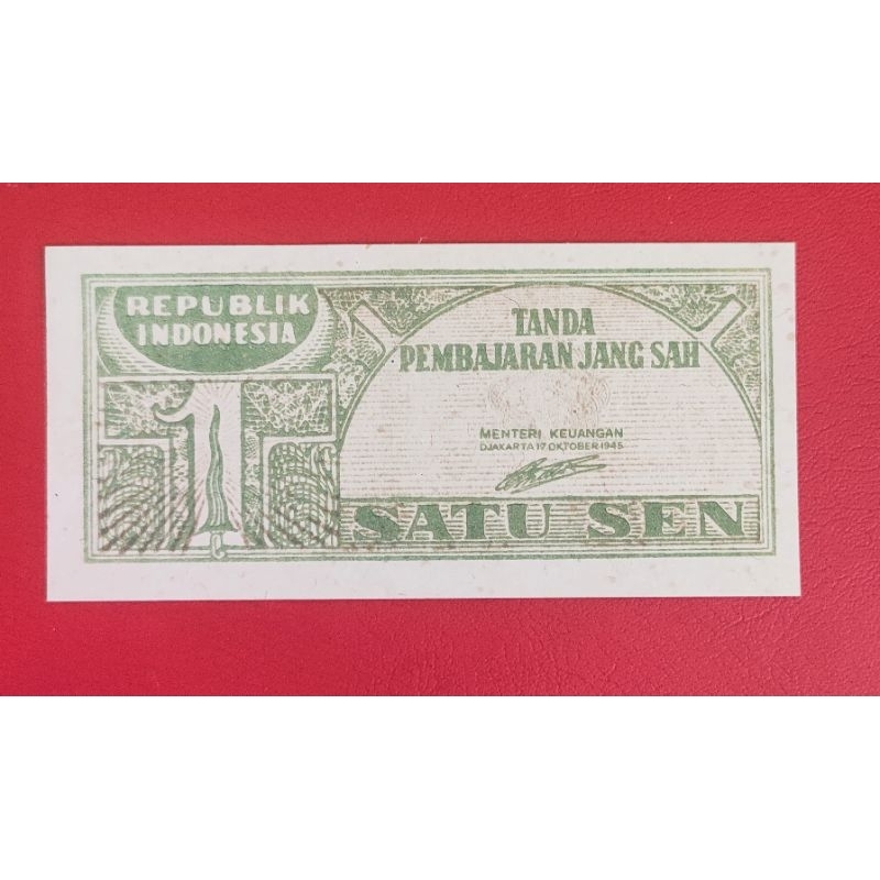 1 Sen ORI Sukarno
